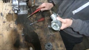 ремонт карабуратора КМБ5 двигателя ДМ1