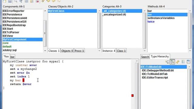 tclsqueak tutorial part 5 - IDE for object oriented Tcl - syntax checker смотреть онлайн