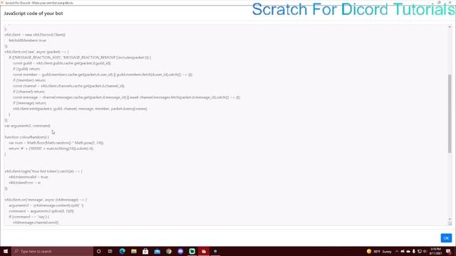 How to Update Your Discord Bot On Replit (Scratch For Discord) смотреть онлайн