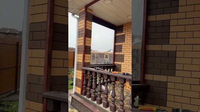 Мягкие окна с подрамником на  облицовочный кирпич