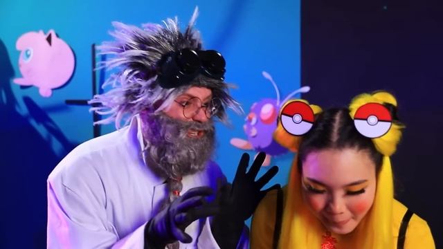 Уэнсдей Аддамс! Экстремальное преображение из Уэнсдей в Пикачу! смотреть онлайн