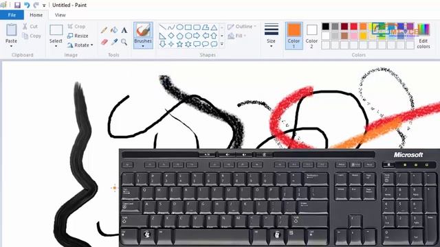 14 MICROSOFT PAINT APP IN WINDOWS 10 HOME TAB SECTION смотреть онлайн