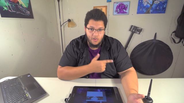 Huion KAMVAS Pro 12 Graphics Tablet Setup and Review смотреть онлайн