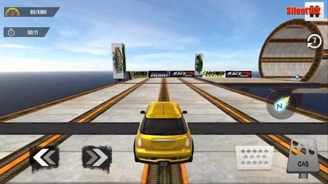 Impossible Tracks Game Super GT Car Stunts Drive - Android Gameplay смотреть онлайн