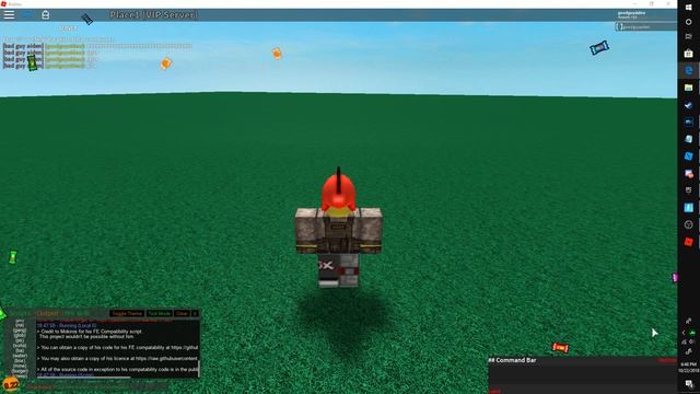 Roblox Script Showcase : Fe Command Bar смотреть онлайн