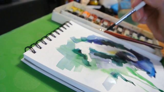 Акварельный Морской Конёк смотреть онлайн