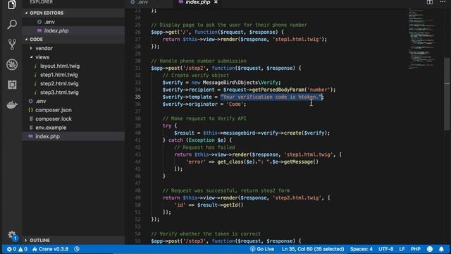 Build Two Factor Authentication with SMS using PHP in 5 minutes смотреть онлайн