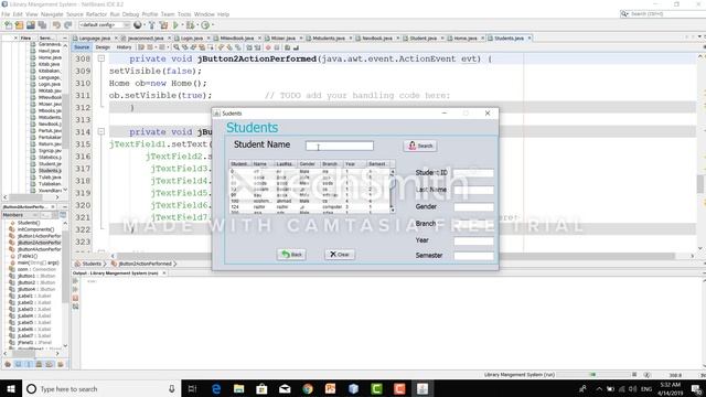 library management system (java) смотреть онлайн