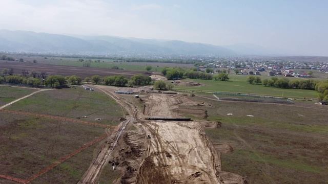 Пробивка проспекта Абая до БАКАД (20.04.2023). Алматы и Алматинская область, Казахстан. смотреть онлайн