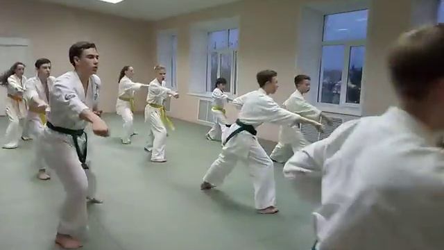 Ката пина соно сан - открытое занятие в клубе "ЭДО", преподаватель Сычин В.П. смотреть онлайн