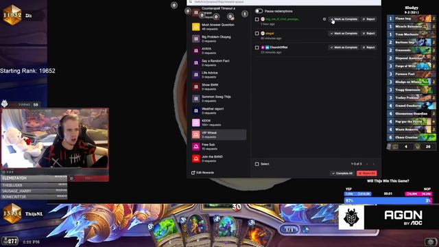 THIJS PLAYS SLUDGE WARLOCK DECK! UNBELIEVABLE WINRATE! смотреть онлайн