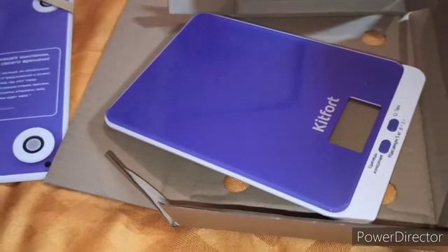 Ещё один подарок от фирмы Kitfort//Кухонные весы Kitfort KT -803-6