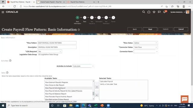 Oracle HCM Define Flow Pattern | Oracle HCM Tutorial | Oracle HCM Videos | Oracle HRM | Oracle BISP смотреть онлайн