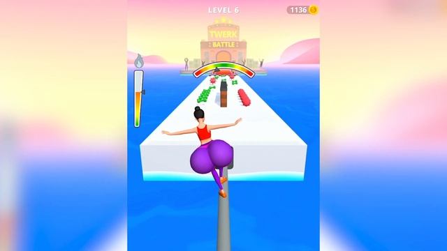 Twerk Race 3D - NOOB vs PRO vs HACKER vs GOD смотреть онлайн