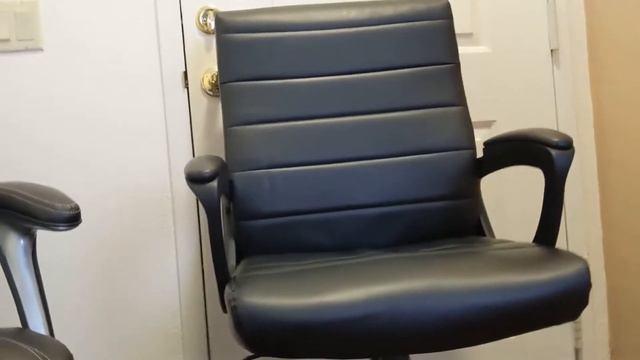 SERTA VS MAINSTAYS BONDED LEATHER MID-BACK MANAGER'S OFFICE CHAIR, BLACK(PERSONAL HONEST REVIEW)