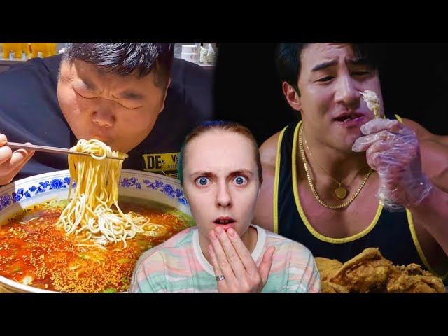 САМЫЕ ДИКИЕ МУКБАНГЕРЫ В ИНТЕРНЕТЕ реакция на асмр и мукбанг пов:ты в зуме смотреть онлайн