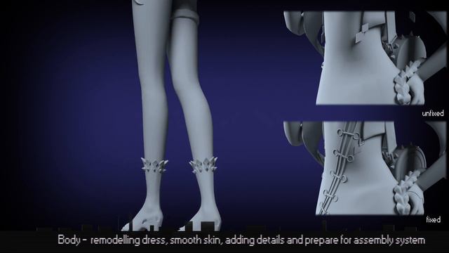 3D Print - Fixing up - Xinyan - Genshin Impact смотреть онлайн