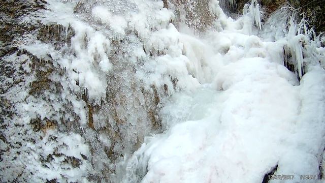 Водопад Весенний. Февраль. смотреть онлайн