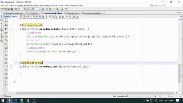 8 - Spring Data JPA | Spring Boot | Project Work - Add Enquiry | Complex Form Using JPA Hibernate смотреть онлайн