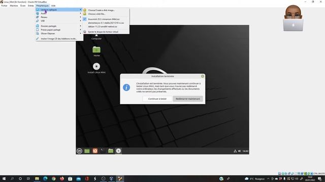 Install Linux Mint 20.3 Cinnamon on Oracle VM VirtualBox смотреть онлайн