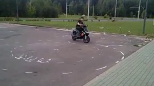 Сдача в ГАИ А категория Скутер