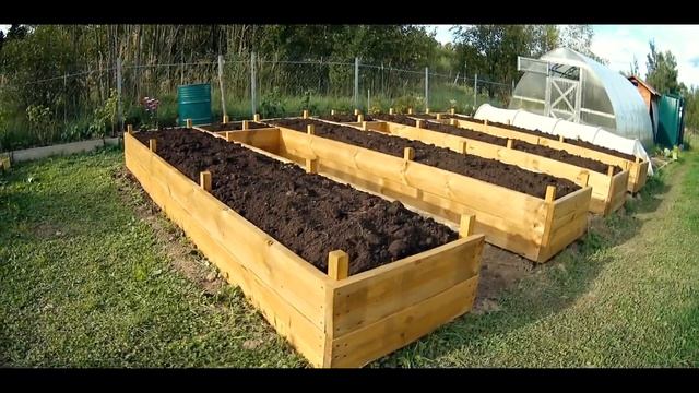 НОВЫЕ ВЫСОКИЕ ГРЯДКИ на ДАЧНОМ УЧАСТКЕ. КАК СДЕЛАТЬ: Грядки 2.0. смотреть онлайн