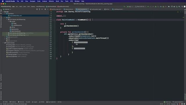 0243 Retrofit with RX Java смотреть онлайн