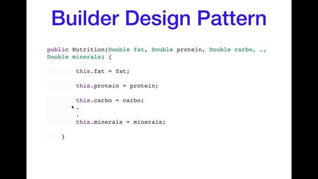 Builder Design Pattern смотреть онлайн
