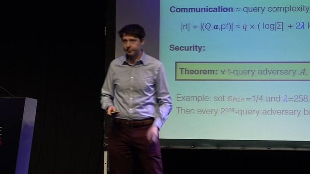 Security Bounds for Succinct Arguments from Hash Functions | Prof. Alessandro Chiesa смотреть онлайн
