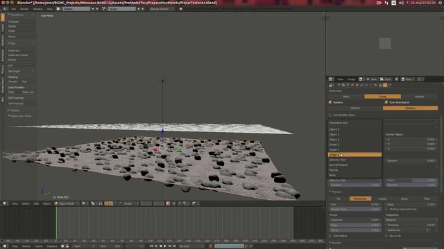 Blender Game Engine: Gravel Texture Tutorial смотреть онлайн