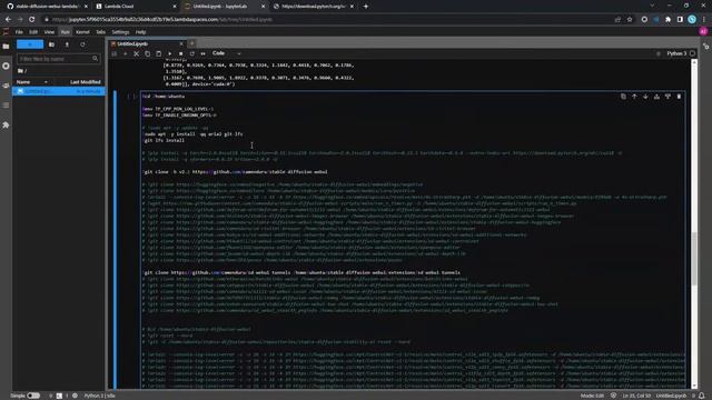 Stable Diffusion WebUI with Nvidia H100 Thanks to Lambda Labs ❤ смотреть онлайн
