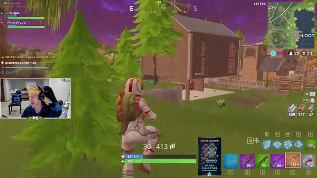 The Best Duo Ever! - Fortnite Battle Royale Gameplay - Ninja & Dr Lupo смотреть онлайн