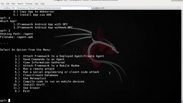 Smartphone Pentest Framework - Backdooring an APK смотреть онлайн