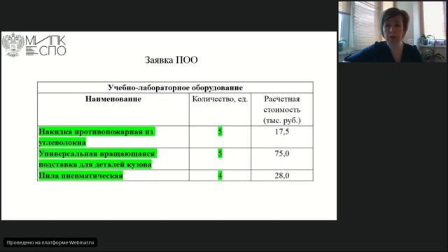 Об организации эффективного функционирования мастерских оснащенных современной МТБ смотреть онлайн