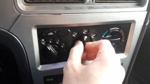 Нексия. Печка дует в ноги и на лобовое одновременно. Лайфхак