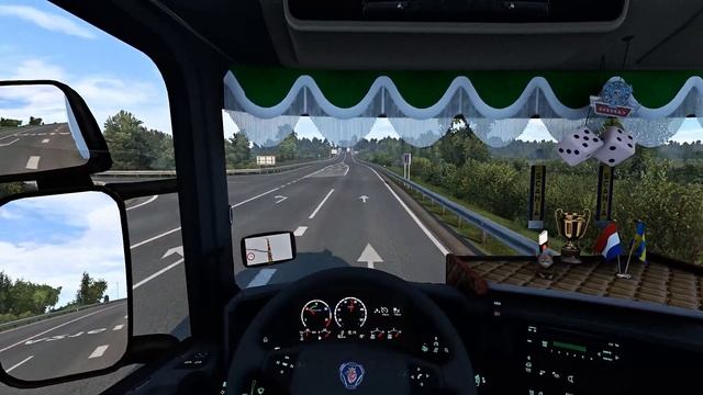 4K | ETS2 1.43 | Promods | Scania R480 | Elbląg ?? ???? - Suwałki ?? смотреть онлайн