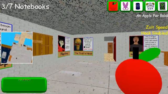Horror game "Baldi's Fun New School Remastered" – STORY MODE смотреть онлайн
