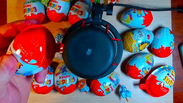 ?NEW Candy's Kinder ASMR lollipops satisfying video relaxing Kinder Joy, Kinder Surprise #85 (2) смотреть онлайн