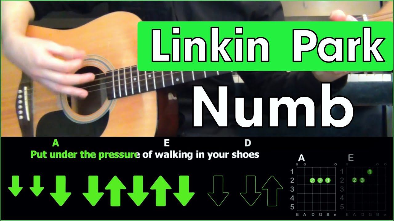 Linkin Park - Numb \ Acoustic Cover \ Разбор песни на гитаре \ Табы, аккорды и бой смотреть онлайн