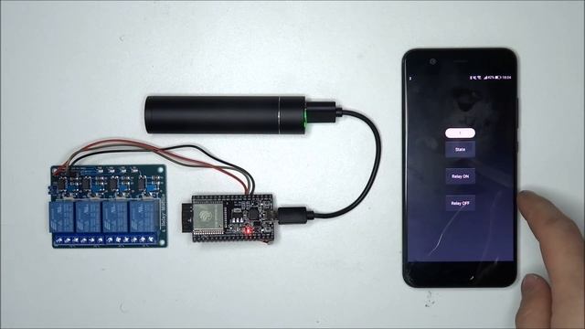 Remotely Controlling ESP32 Using DroidScript App Over WiFi смотреть онлайн