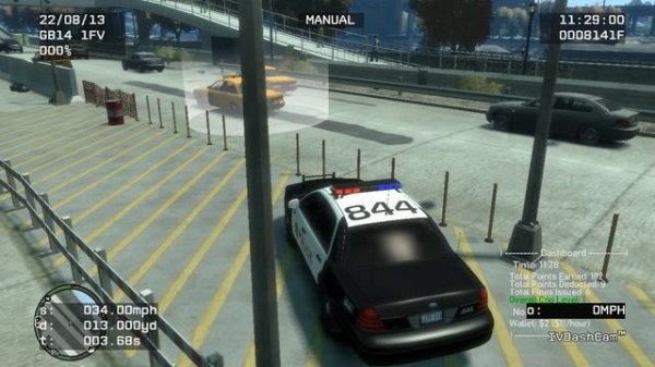 GTA IV Police Pursuit Mod V7.6d gameplay w/ PolicePatrol