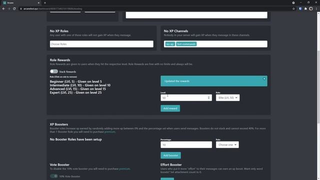 Free Discord Level / Rank Roles (Arcane Bot Setup) смотреть онлайн