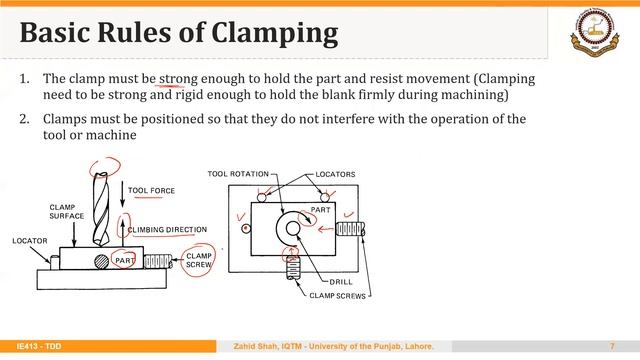 01_03_ P1 General Guidelines for Clamping a Part in Fixtures and Jigs смотреть онлайн