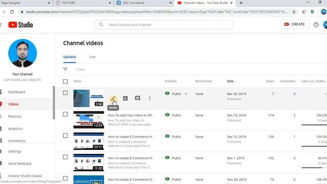 How to embed YouTube video into ORACLE APEX смотреть онлайн