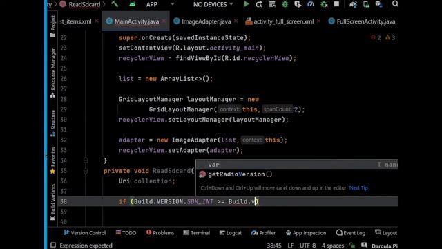 Load and Display Images in External storage Card- Android Studio смотреть онлайн