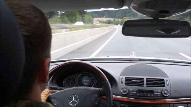 Mercedes-Benz E 280 CDI-T 3.2 - W211 - S211 - OM648 Turbodiesel - Autobahnfahrt