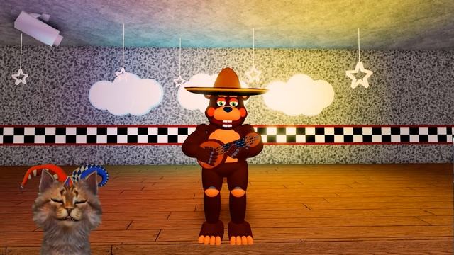 ИГРАЮ ЗА АНИМАТРОНИКОВ У КОСТРА! ФНАФ 3D ПУГАЮ ОХРАННИКА / КООП FNAF ROBLOX / FNAF 8 VR HELP WANTED смотреть онлайн