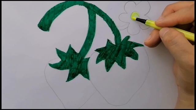 Как Нарисовать клубничку. От +3 смотреть онлайн