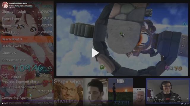 (quick speedrun guide) Avoid bonkwarp death in beach bowl 3 смотреть онлайн