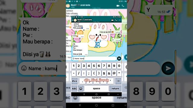 pov : bocil open main tapi php || whatsmock prank chat смотреть онлайн